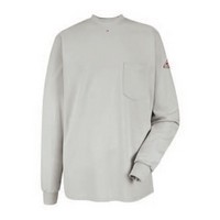 Bulwark HRC2-SET2GY Bulwark Small Regular Gray VF Imagewear 6.25 Ounce EXCEL FR Long Sleeve T-Shirt